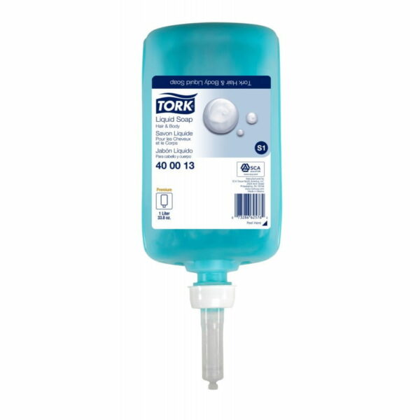TORK Jabón Liquido Cabello y Cuerpo